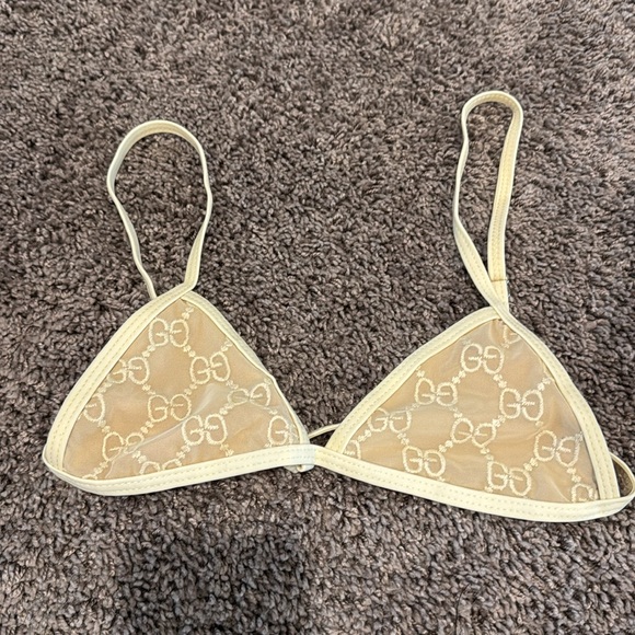 Gucci Ivory Sheer Bikini Set - Picture 4 of 6